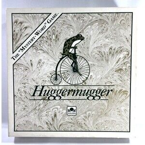 Vintage Huggermugger  "The Mystery Word Game" Board Game 1989